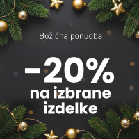 - 20 % s kodo → DARILO20