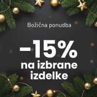 - 15 % s kodo → DARILO15