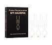 Sponka za lase Fiona Franchimon Nº1 Hairpin 3 kos Transparent