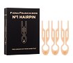 Sponka za lase Fiona Franchimon Nº1 Hairpin 3 kos Soft Beige