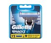 Nadomestne britvice Gillette Mach3 Turbo 12 kos