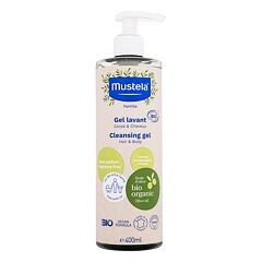 Gel za prhanje Mustela Bio Cleansing Gel 400 ml