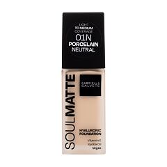 Puder Gabriella Salvete Soulmatte Hyaluronic Foundation 30 ml 01N Porcelain Neutral