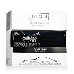 Osvežilci za vozilo Millefiori Milano Icon Textile Silver Spirit 47 g