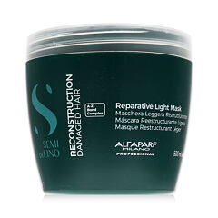 Maska za lase ALFAPARF MILANO Semi Di Lino Reconstruction Reparative Light Mask 500 ml
