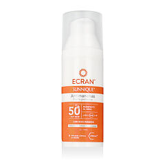 Zaščita pred soncem za obraz Ecran Sunnique Anti-Dark Spots Protective Fluid SPF50+ 50 ml