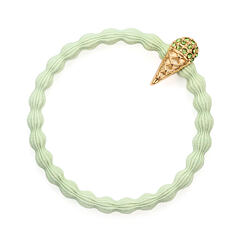 Elastika za lase By Eloise London Bling Charms Ice Cream 1 kos Pistachio