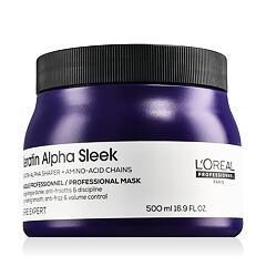 Maska za lase L'Oréal Professionnel Keratin Alpha Sleek Professional Mask 500 ml