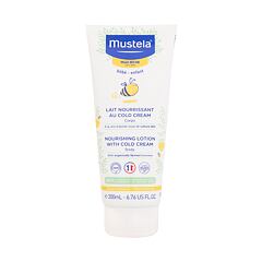 Losjon za telo Mustela Bébé Nourishing Lotion With Cold Cream 200 ml