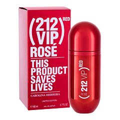 Parfumska voda Carolina Herrera 212 VIP Rose Red 80 ml Testerji