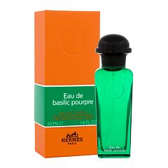Kolonjska voda Hermes Eau de Basilic Pourpre za ponovno polnjenje 50 ml