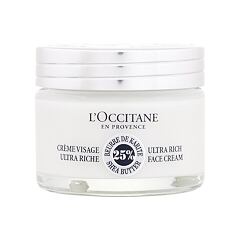 Dnevna krema za obraz L'Occitane Shea Butter Ultra Rich Face Cream 50 ml