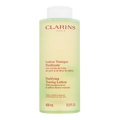 Losjon in sprej za obraz Clarins Purifying Toning Lotion 400 ml