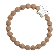 Elastika za lase By Eloise London Silver Star 1 kos Nude