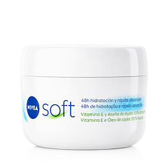 Dnevna krema za obraz Nivea Soft 48H Hydrating Cream 375 ml