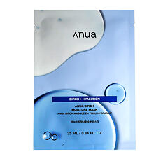 Maska za obraz Anua Birch Moisture Mask 25 ml
