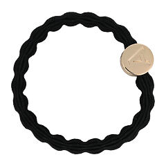Elastika za lase By Eloise London Letter Charms Gold 1 kos A Black