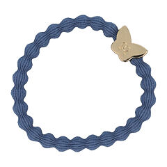Elastika za lase By Eloise London Gold Butterfly 1 kos Dove Blue