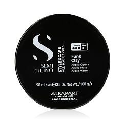 Oblikovanje las ALFAPARF MILANO Semi Di Lino Style & Care Funk Clay 90 ml