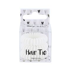 Elastika za lase 2K Hair Tie 3 kos White