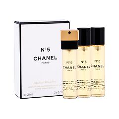 Toaletna voda Chanel N°5 polnilo 3x20 ml