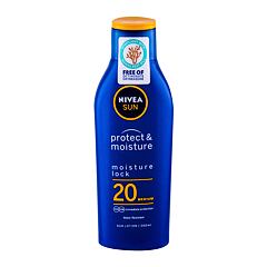 Zaščita pred soncem za telo Nivea Sun Protect & Moisture SPF20 200 ml