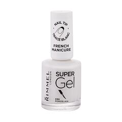 Lak za nohte Rimmel London Super Gel STEP1 12 ml 090 Porcelain