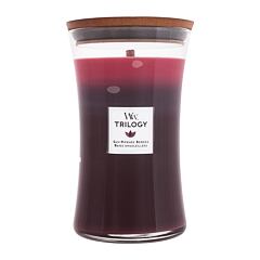 Dišeča svečka WoodWick Trilogy Sun Ripened Berries 610 g