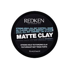 Oblikovanje las Redken Matte Clay 75 ml