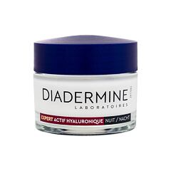 Nočna krema za obraz Diadermine Expert Actif Hyaluronique Night Cream 50 ml poškodovana škatla