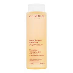 Losjon in sprej za obraz Clarins Hydrating Toning Lotion 200 ml