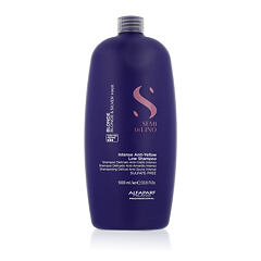 Šampon ALFAPARF MILANO Semi Di Lino Blonde Intense Anti-Yellow Low Shampoo 1000 ml