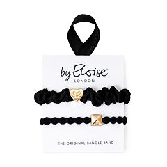 Elastika za lase By Eloise London Set The Black 1 kos