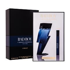 Parfumska voda Carolina Herrera Bad Boy Cobalt Électrique 100 ml Seti