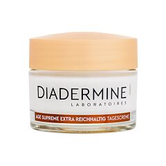 Dnevna krema za obraz Diadermine Age Supreme Extra Rich Nourishing Day Cream 50 ml poškodovana škatla