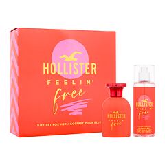 Parfumska voda Hollister Feelin' Free 50 ml Seti