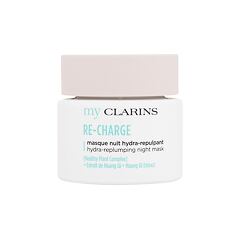 Maska za obraz Clarins Re-Charge Hydra-Replumping Night Mask 50 ml