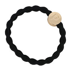 Elastika za lase By Eloise London Letter Charms Gold 1 kos P Black