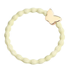 Elastika za lase By Eloise London Gold Butterfly 1 kos Melon Yellow