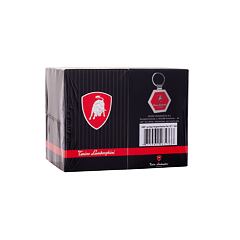 Obesek za ključe Lamborghini Las Vegas Keychain Set Hexagonal 10 kos Grey