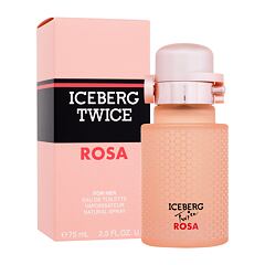 Toaletna voda Iceberg Twice Rosa 75 ml poškodovana škatla