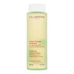 Losjon in sprej za obraz Clarins Purifying Toning Lotion 200 ml