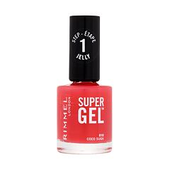 Lak za nohte Rimmel London Super Gel STEP1 12 ml 010 Coco Suga