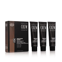 Barva za lase American Crew Precision Blend Natural Grey Blending Hair Color 3x40 ml 4/5 Medium Natural