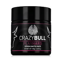 Krema za lase Crazy Bull Play Hard Strong Matte Paste 100 g