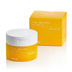 Losjon in sprej za obraz Celimax Pore+Dark Spot Brightening Pad 40 kos