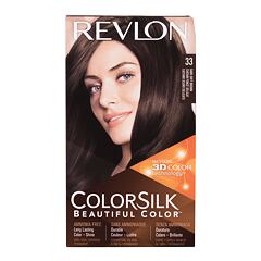 Barva za lase Revlon Colorsilk Beautiful Color 59,1 ml 33 Dark Soft Brown