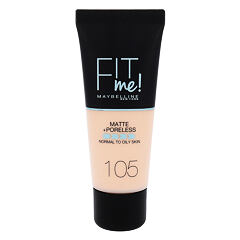Puder Maybelline Fit Me! Matte + Poreless 30 ml 105 Natural Ivory