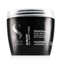 Maska za lase ALFAPARF MILANO Semi Di Lino Sublime Detoxifying Mud 500 ml