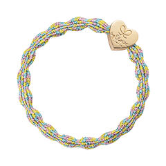 Elastika za lase By Eloise London Metallic Gold Heart 1 kos Candy